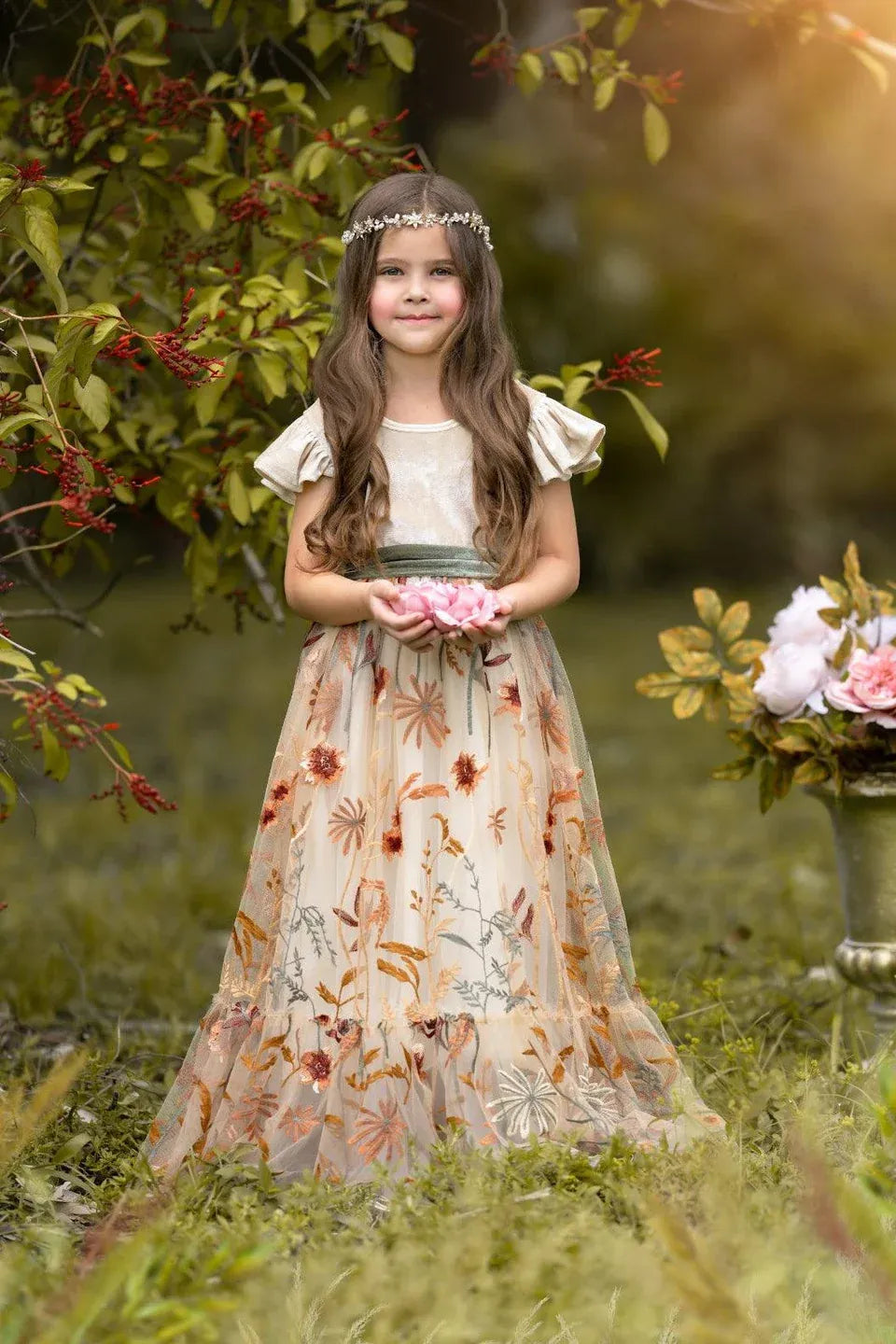 A-Line Floor-Length Dress - Yihuiw by Yihuiw
