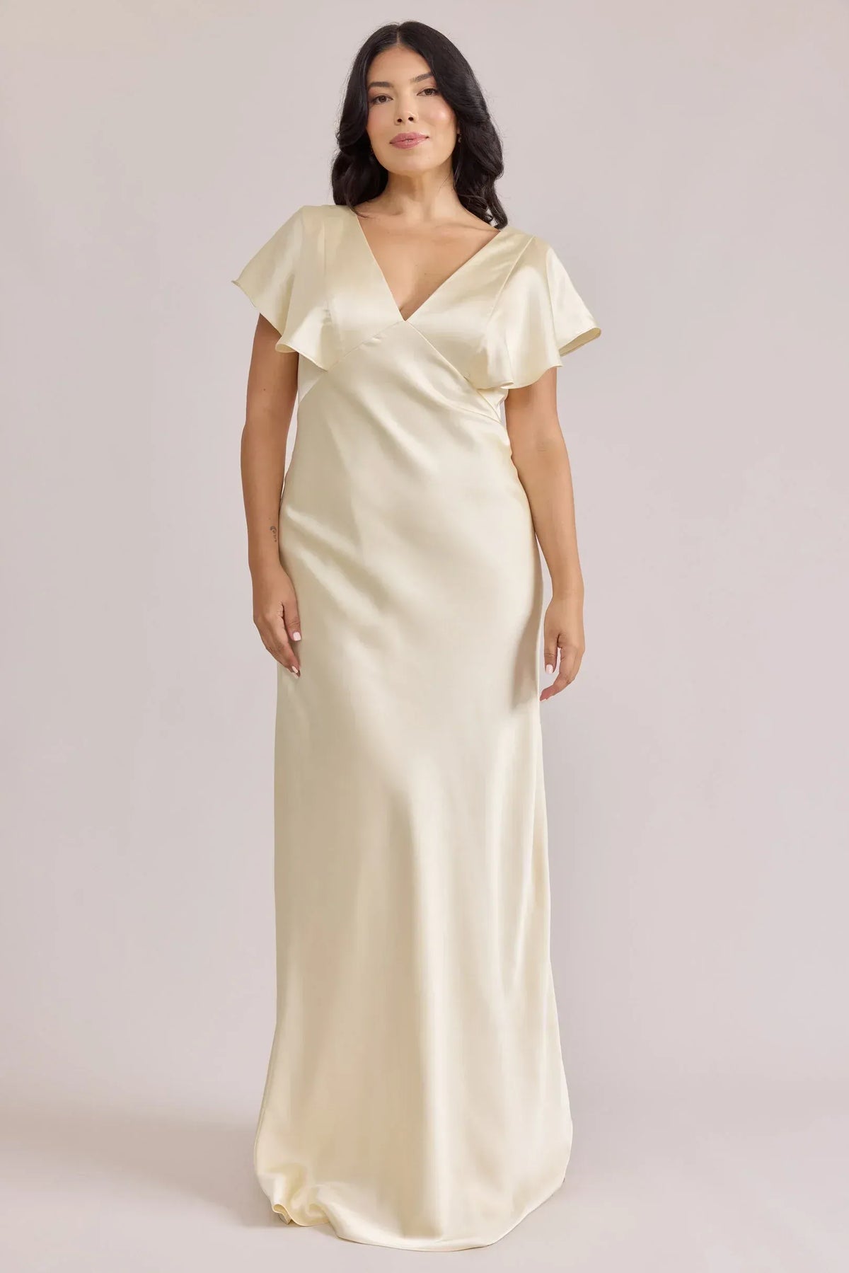 Mermaid Satin Mini Wedding Dress - Yihuiw by Yihuiw