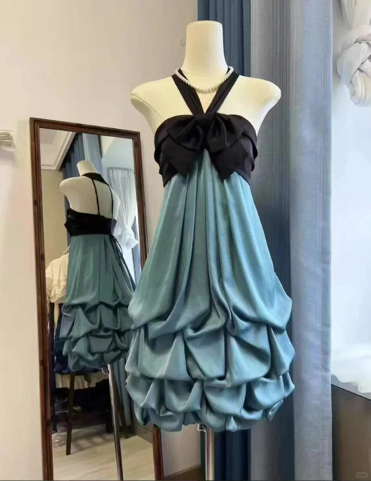 Short Party Dress Cocktail Dresses Homecoming Dress simple gentle atmospheric and unique desi Brin by YiHuiw