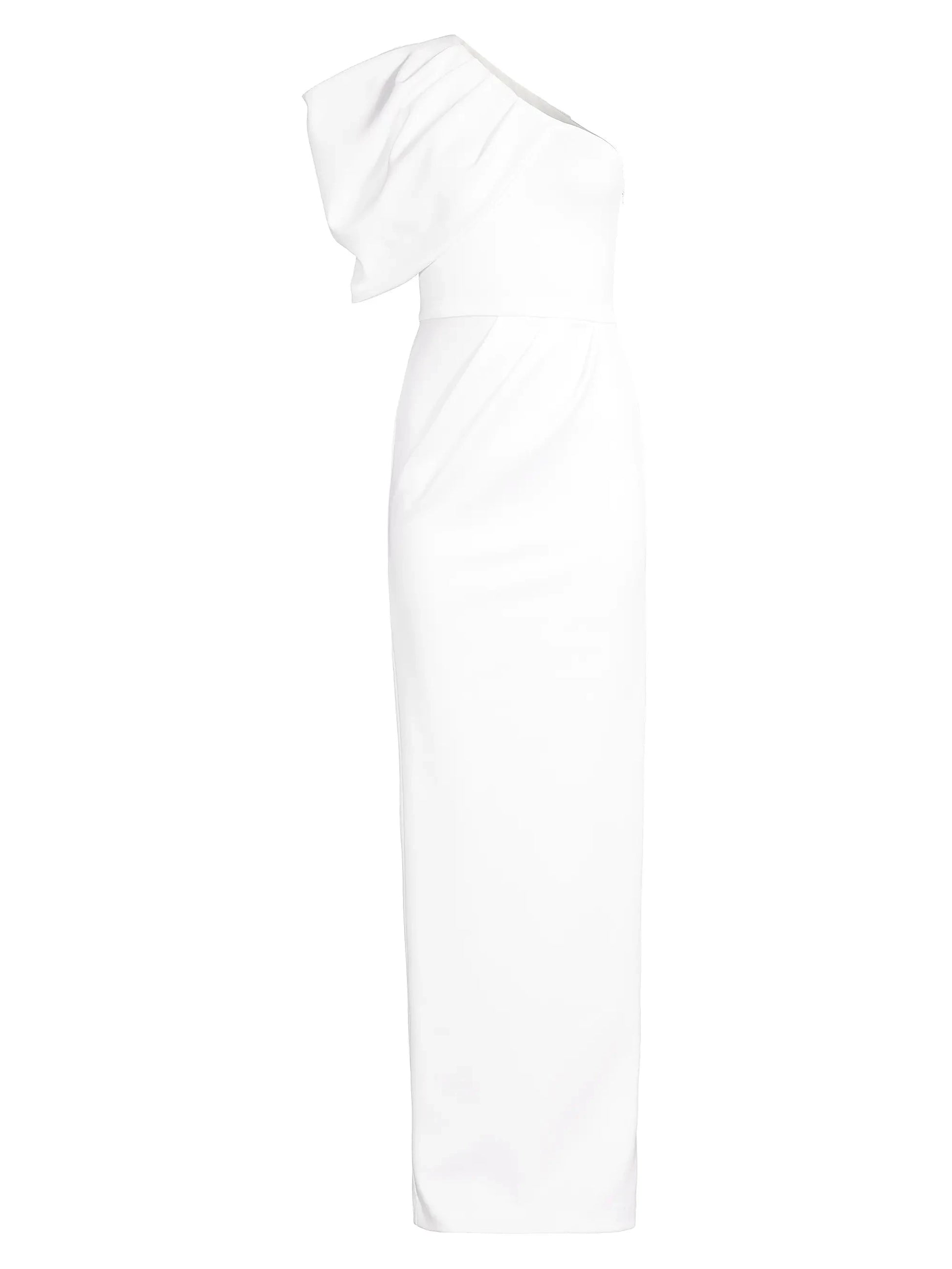 Shoulder Ruffle Evening GownEgan One-Shoulder Gown One-shoulder Evening Dress by YiHuiw