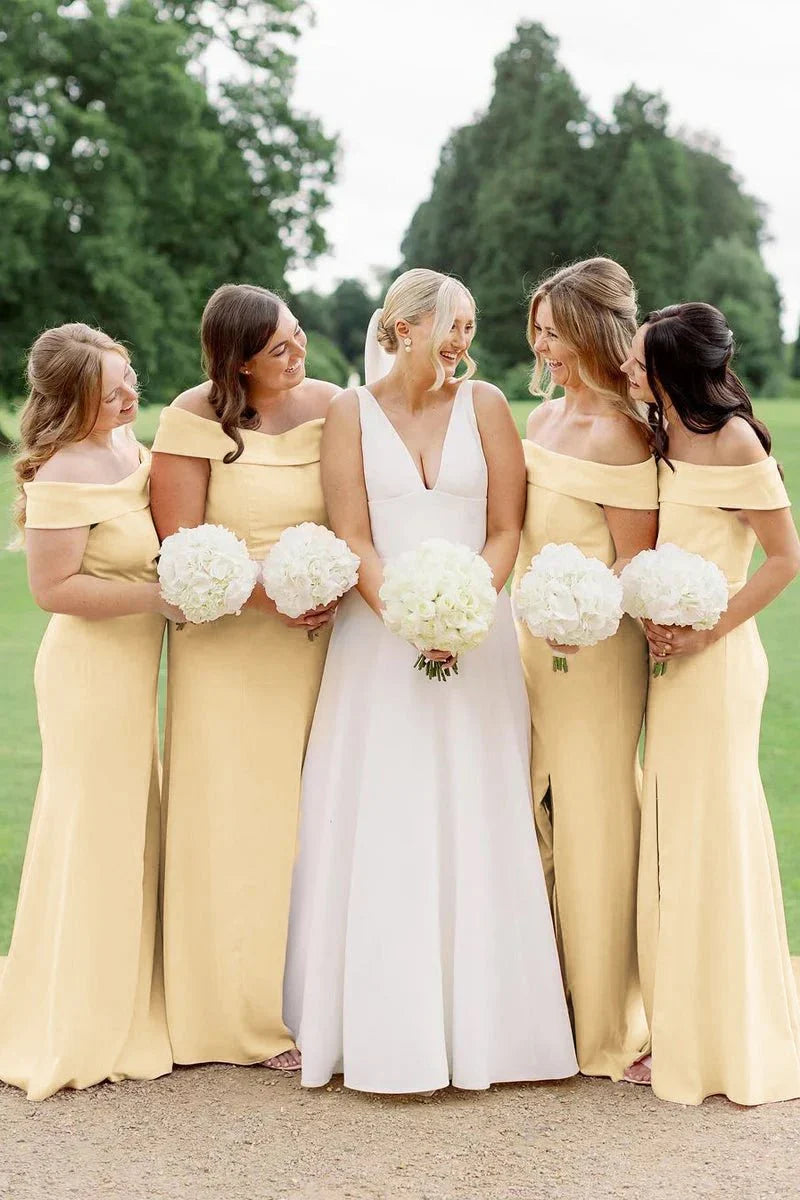 Mermaid Cap Sleeve Backless Floor-Length Wedding Dress - Yihuiw by Yihuiw
