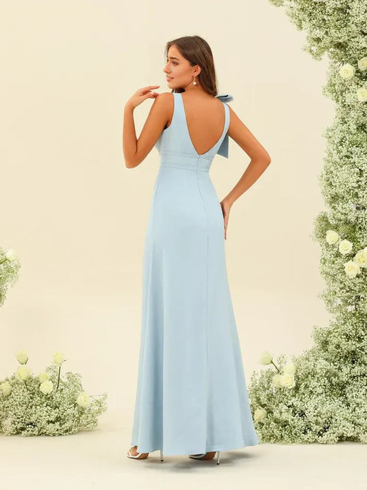 Mermaid Crepe Wedding Dress - Yihuiw by Yihuiw