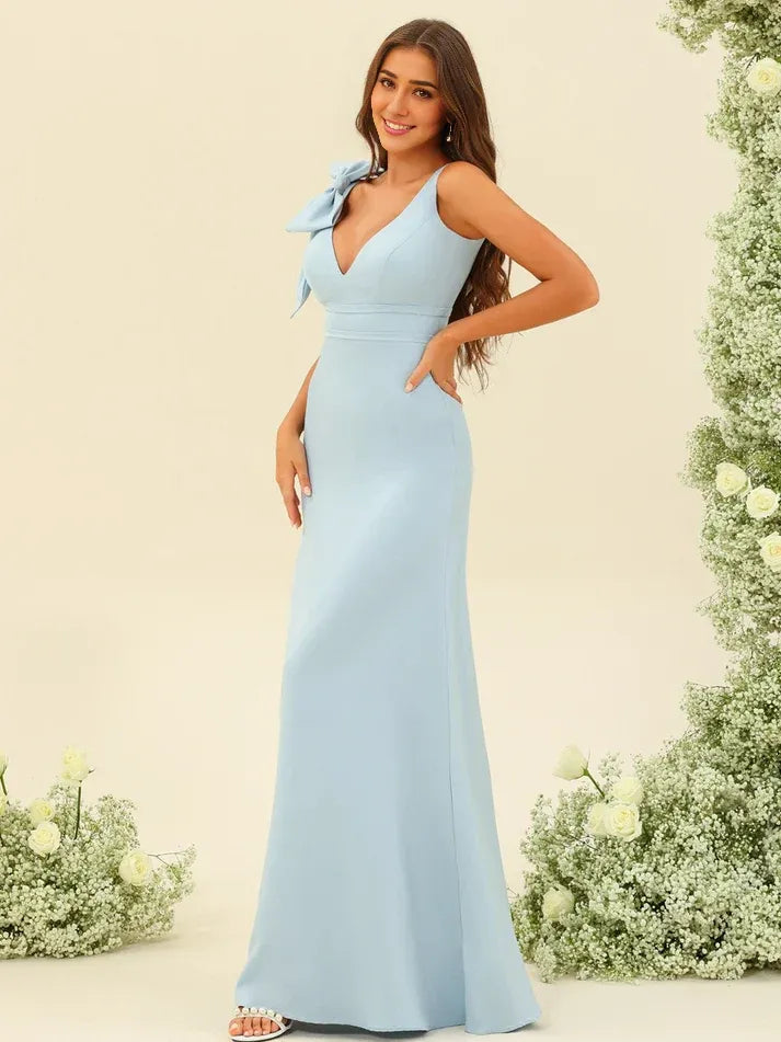 Mermaid Crepe Wedding Dress - Yihuiw by Yihuiw