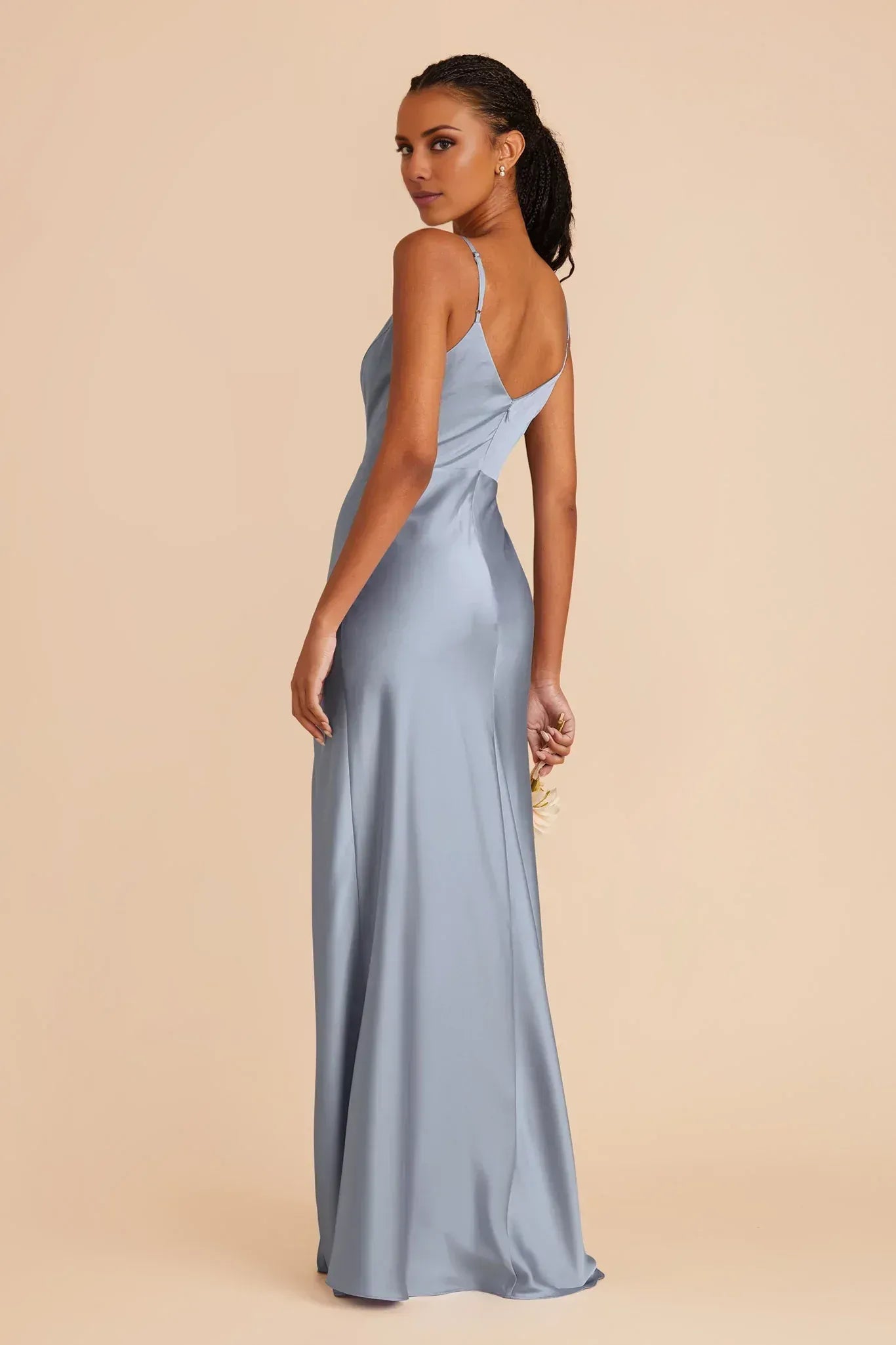 A-Line V-Neck Floor-Length Wedding Dress - Yihuiw by Yihuiw