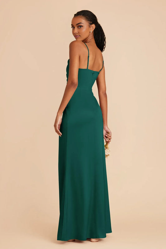 Mermaid Spaghetti Strap Floor-Length Wedding Dress - Yihuiw by Yihuiw