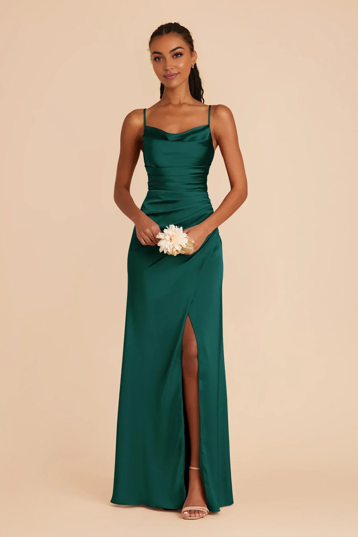Mermaid Spaghetti Strap Floor-Length Wedding Dress - Yihuiw by Yihuiw