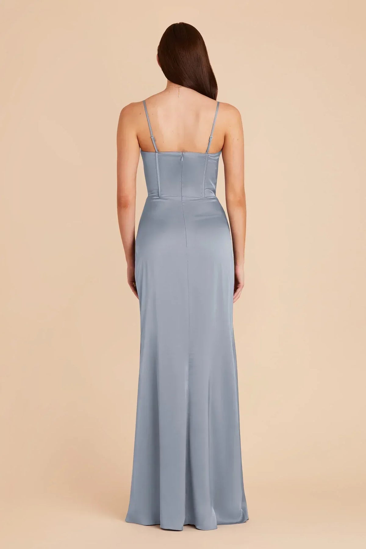 Mermaid Spaghetti Strap Floor-Length Wedding Dress - Yihuiw by Yihuiw