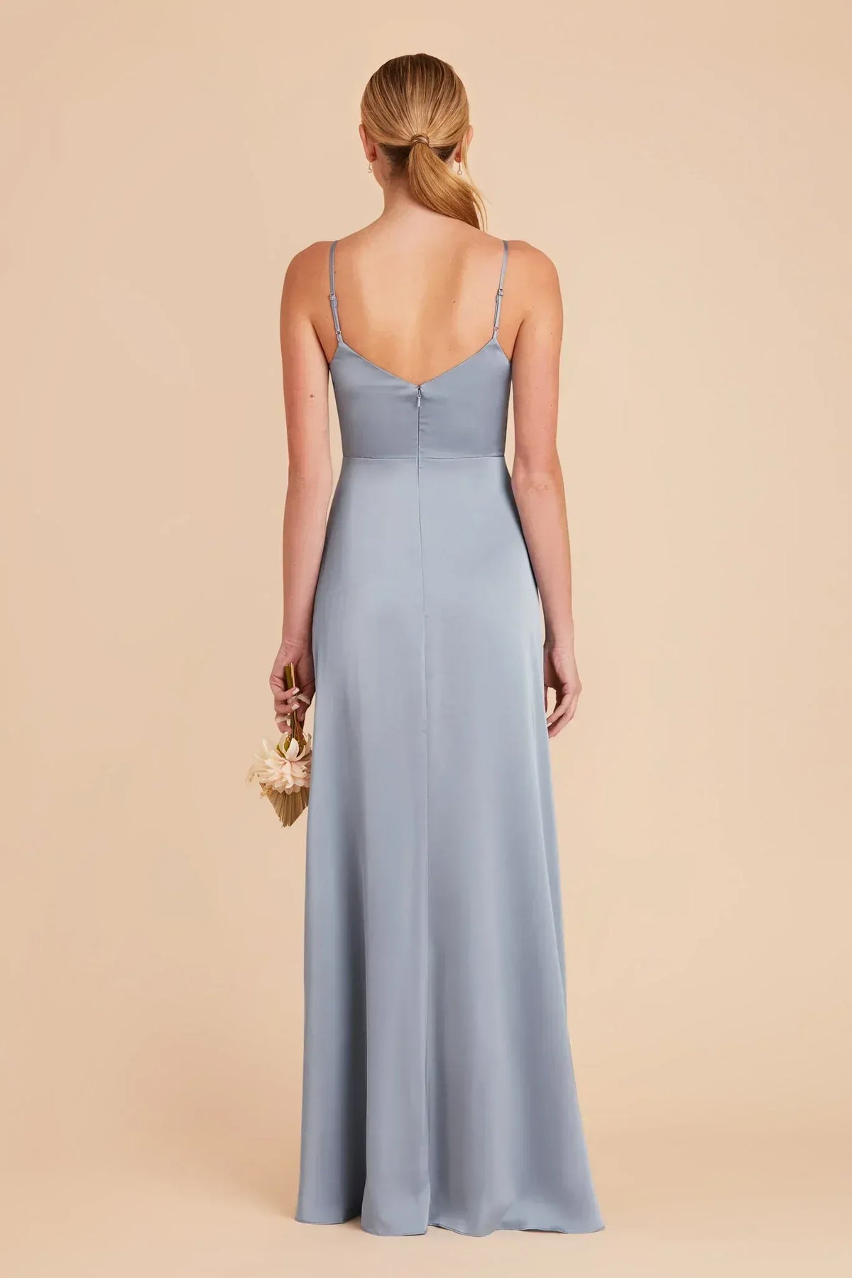 Mermaid Spaghetti Strap Floor-Length Wedding Dress - Yihuiw by Yihuiw