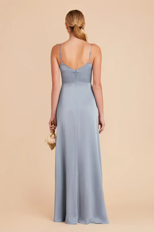 Mermaid Spaghetti Strap Floor-Length Wedding Dress - Yihuiw by Yihuiw