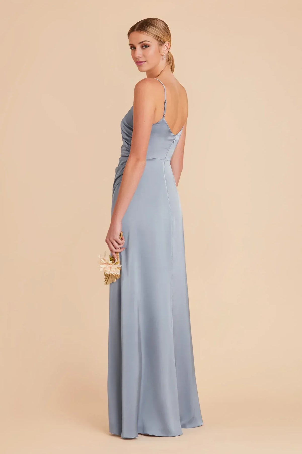 Mermaid Spaghetti Strap Floor-Length Wedding Dress - Yihuiw by Yihuiw