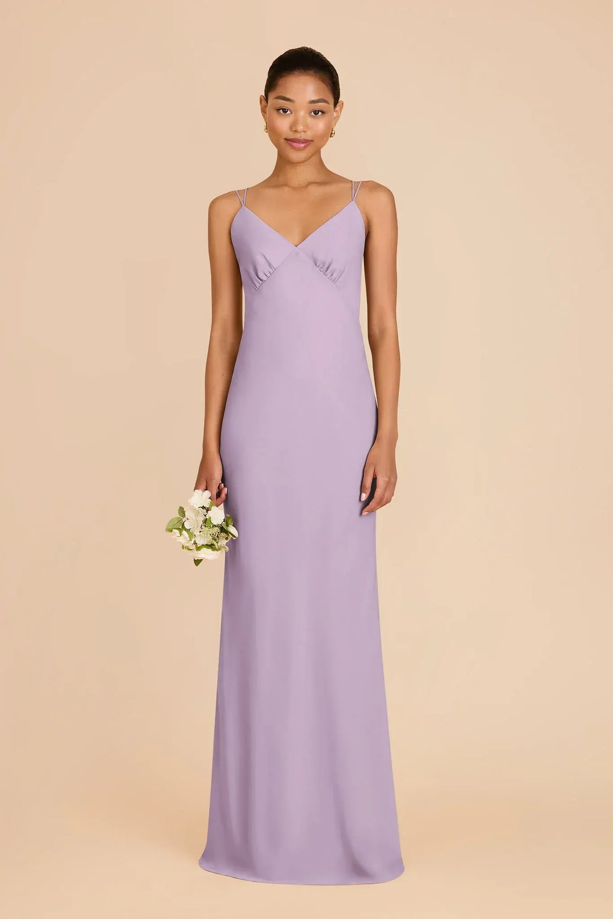 V-Neck Floor-Length Wedding Dress - Yihuiw by Yihuiw