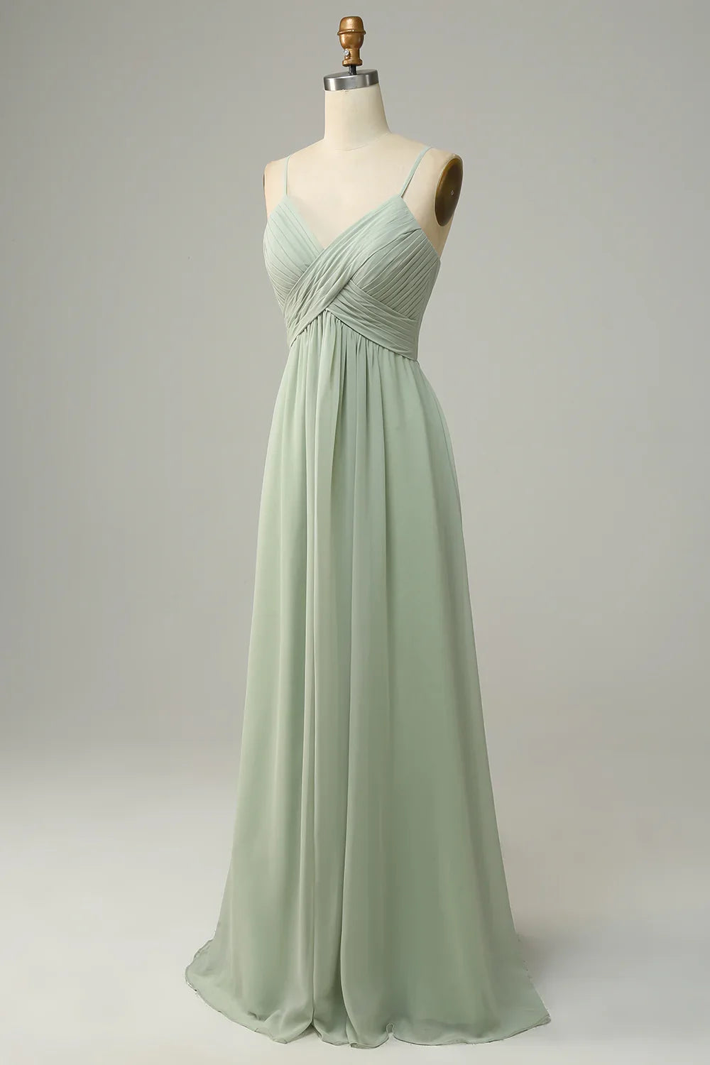 Spaghetti Strap Sleeveless Wedding Dress - Yihuiw by Yihuiw