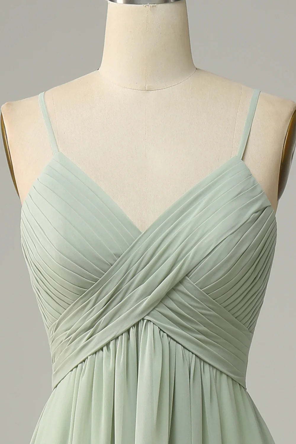 Spaghetti Strap Sleeveless Wedding Dress - Yihuiw by Yihuiw