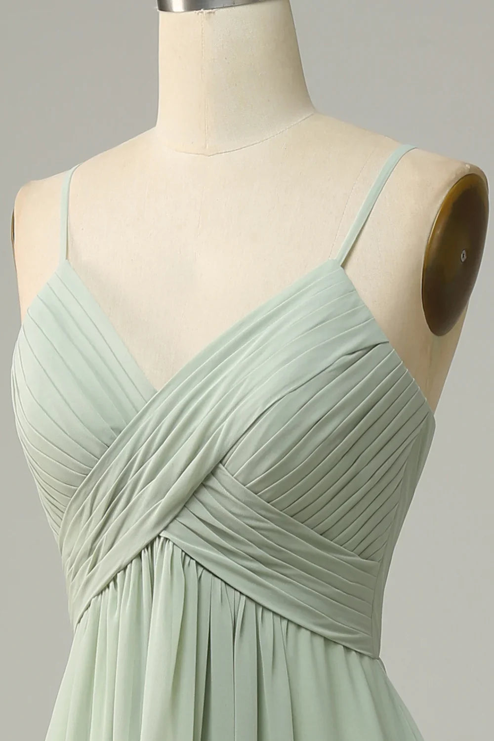 Spaghetti Strap Sleeveless Wedding Dress - Yihuiw by Yihuiw