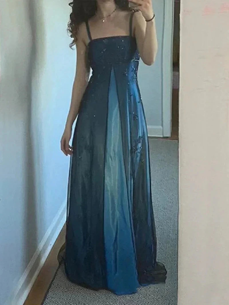 Strapless Beaded Wedding Dress Long A-line Formal Dresses Birthday simple gentle atmospheric and unique desi Bring summer colors to enhance whiteness by YiHuiw
