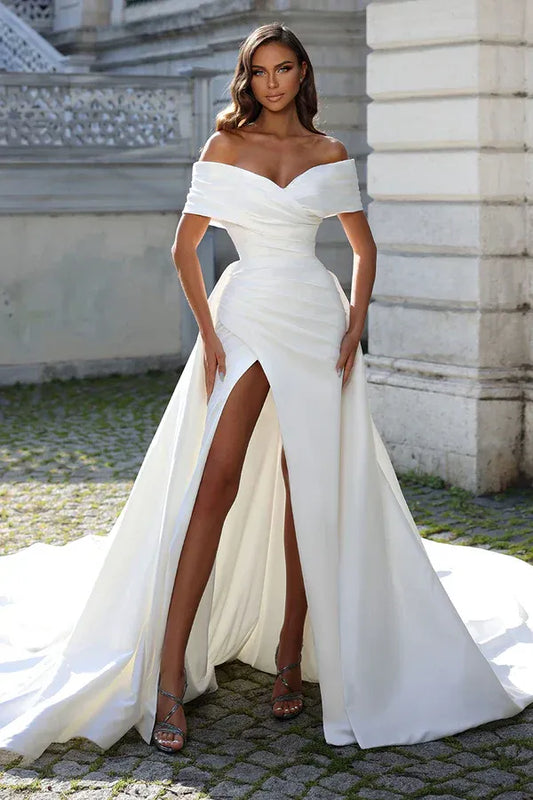 Mermaid Sweetheart Floor-Length Wedding Dress - Yihuiw by Yihuiw
