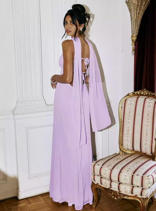 Stunning backless beaded V-neck adjustable shoulder straps with double straps, hidden zipper at the back, fully lined Prom Dresses