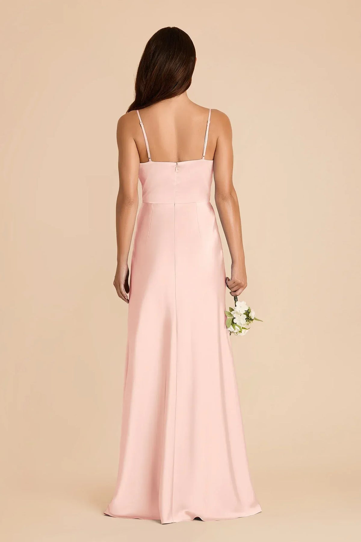 A-Line V-Neck Floor-Length Wedding Dress - Yihuiw by Yihuiw