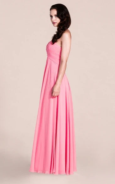 A-Line Sweetheart Sleeveless Floor-Length Wedding Dress - Yihuiw by Yihuiw