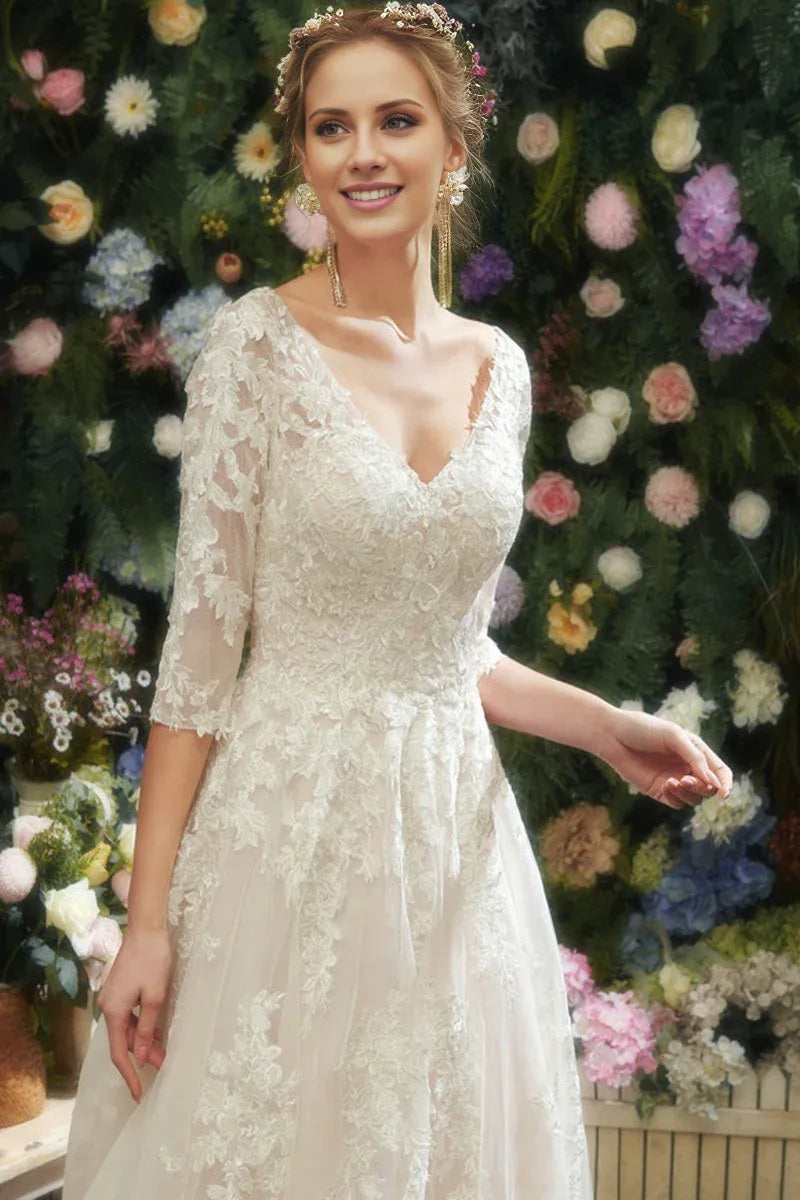 Tulle Wedding Dress - Yihuiw by Yihuiw