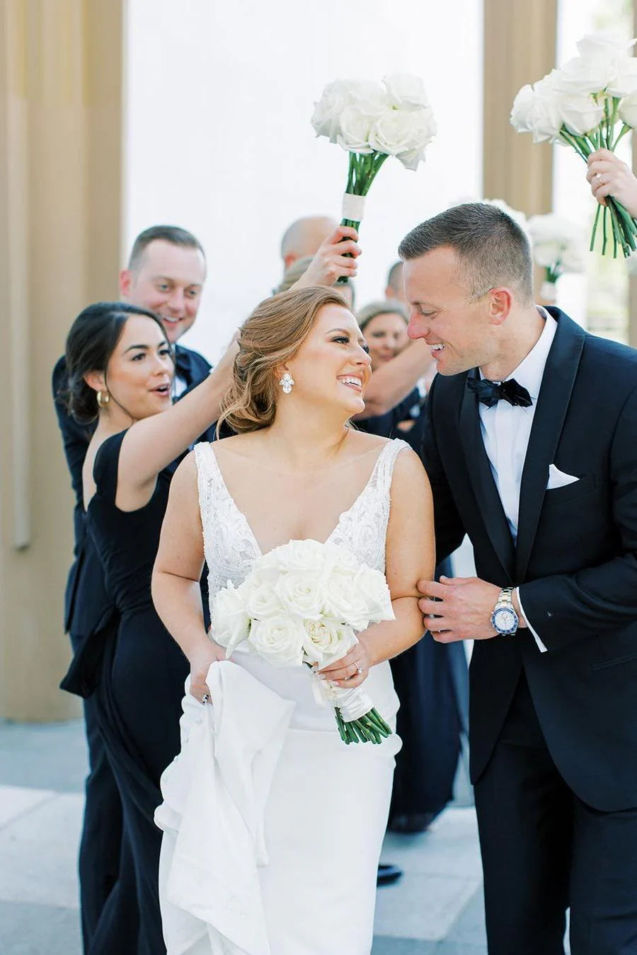 Mermaid Sleeveless Backless Floor-Length Wedding Dress - Yihuiw by Yihuiw