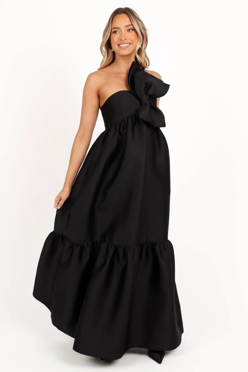 A-Line Strapless Floor-Length Wedding Dress - Yihuiw by Yihuiw