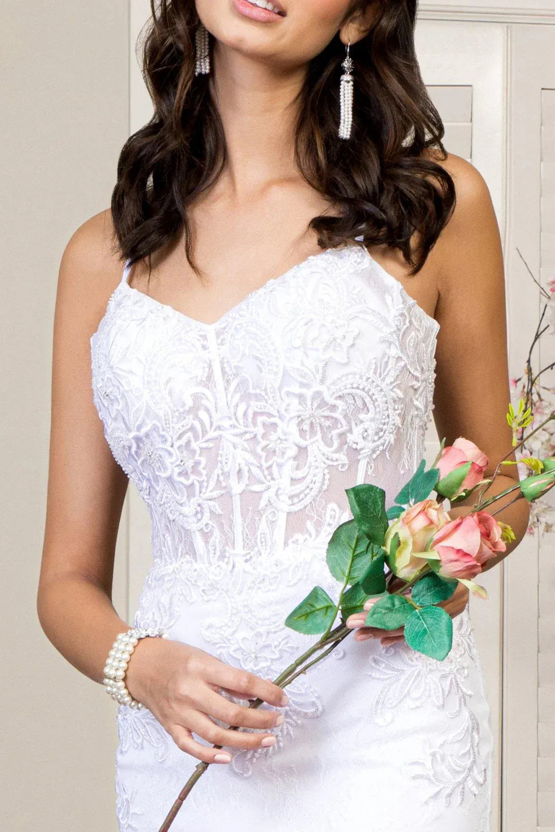 Mermaid Sweetheart Floor-Length Wedding Dress - Yihuiw by Yihuiw