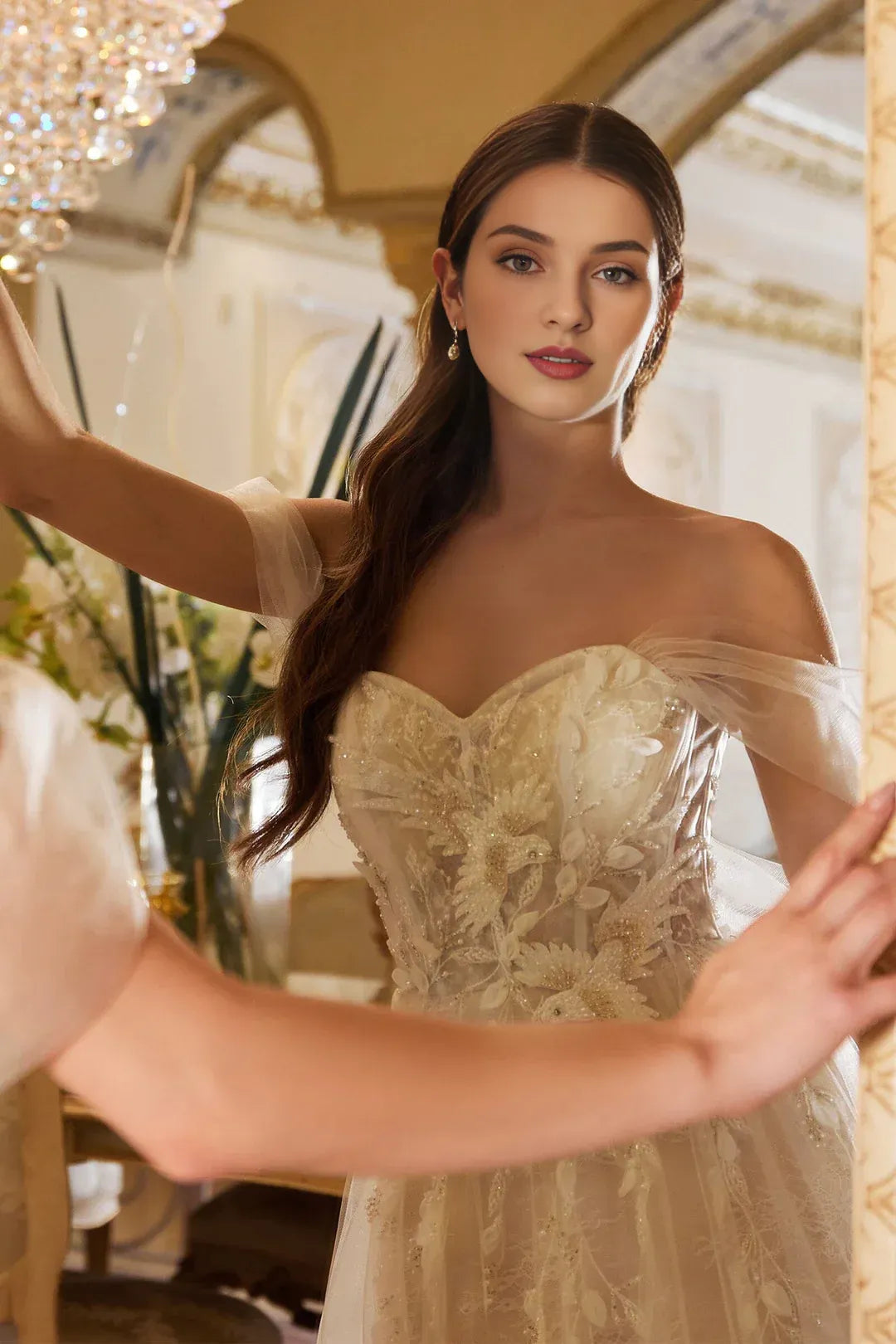 A-Line Sweetheart Floor-Length Wedding Dress - Yihuiw by Yihuiw