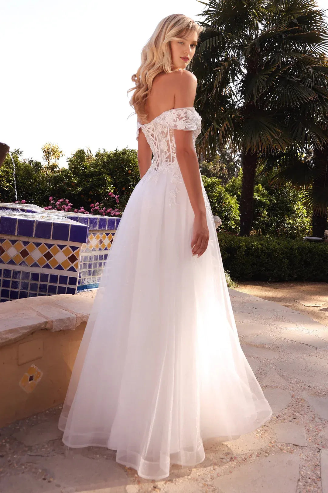 A-Line Sweetheart Floor-Length Wedding Dress - Yihuiw by Yihuiw