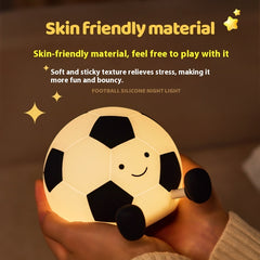 Football Small Night Lamp Bedroom Bedside Sleep At Night