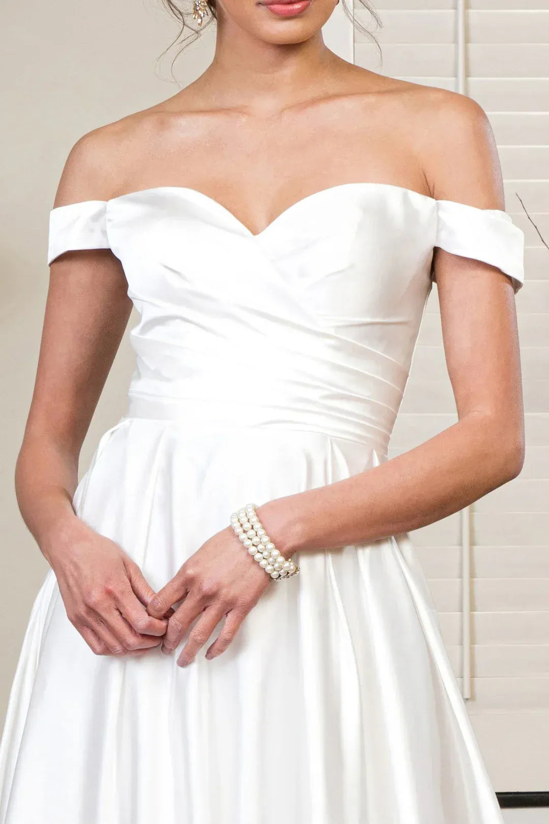 A-Line Sweetheart Floor-Length Wedding Dress - Yihuiw by Yihuiw