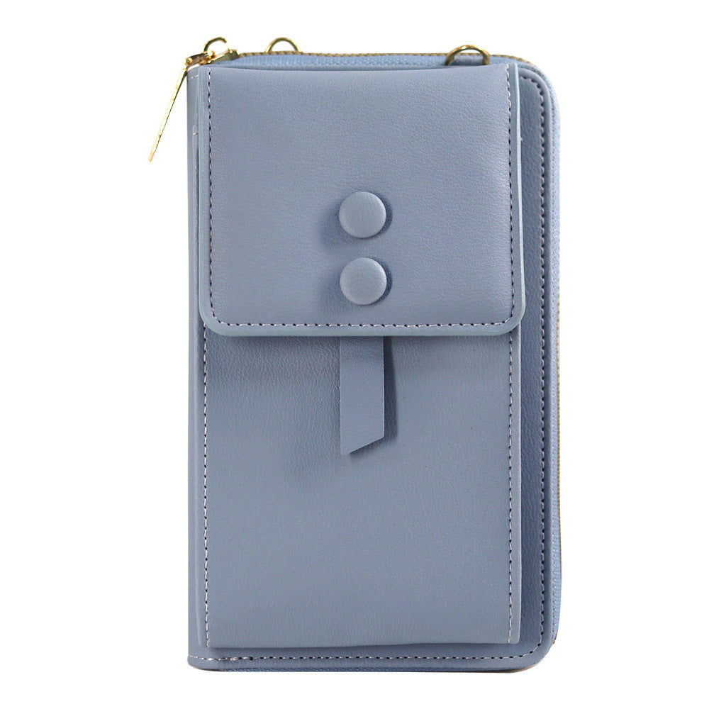 Women's Bag Shoulder Crossbody Pannier Bag Solid Color Simple Student Multi-purpose Package