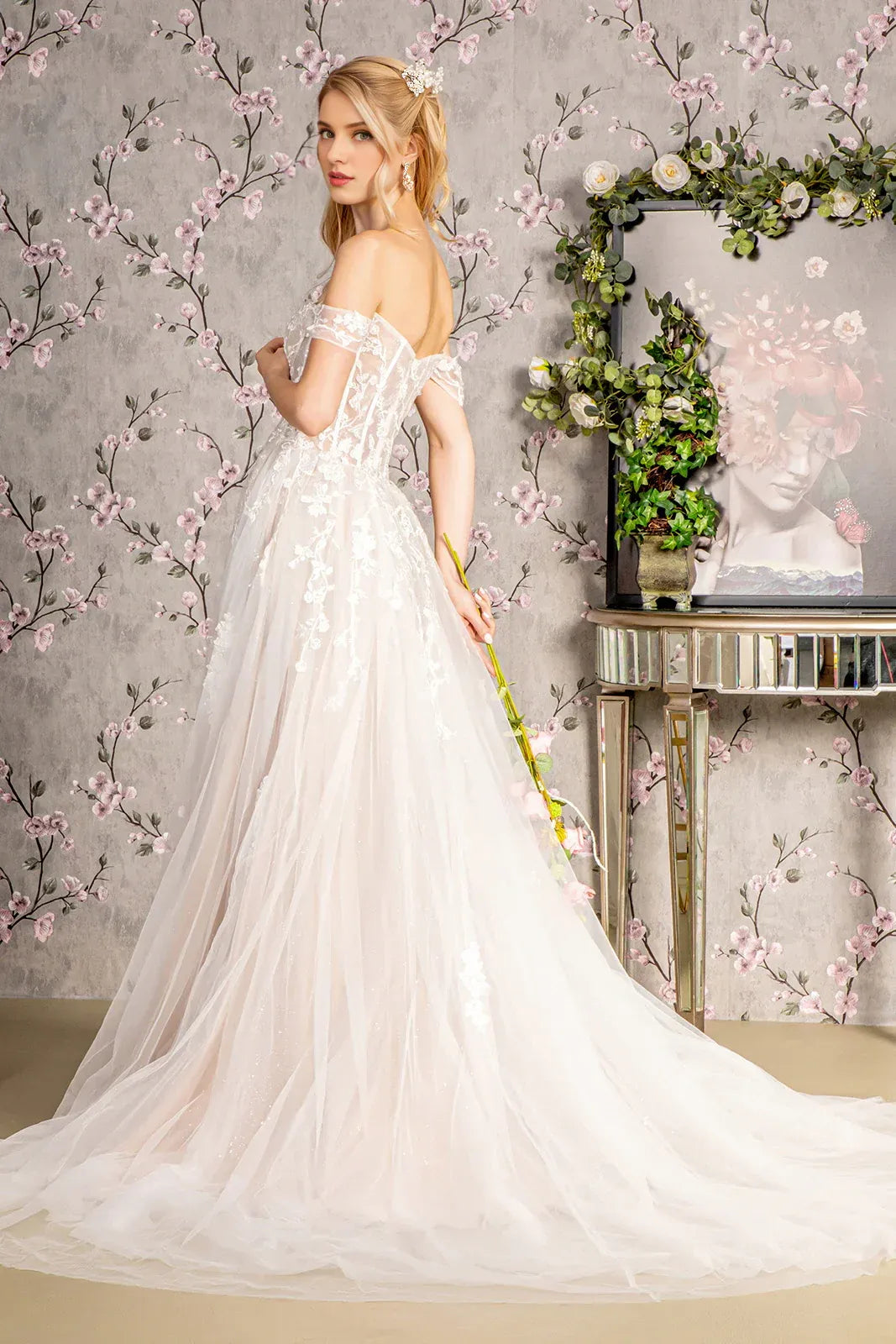 A-Line Sweetheart Floor-Length Wedding Dress - Yihuiw by Yihuiw