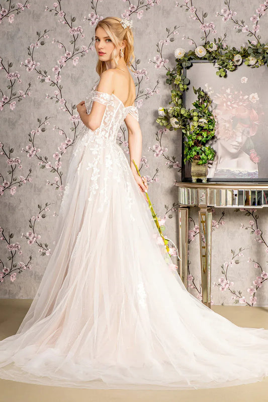 A-Line Sweetheart Floor-Length Wedding Dress - Yihuiw by Yihuiw
