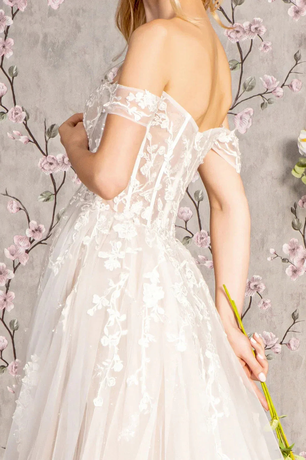 A-Line Sweetheart Floor-Length Wedding Dress - Yihuiw by Yihuiw