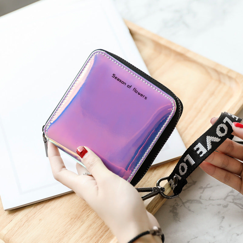 Women's Wallet Short Folding Korean Style Personality