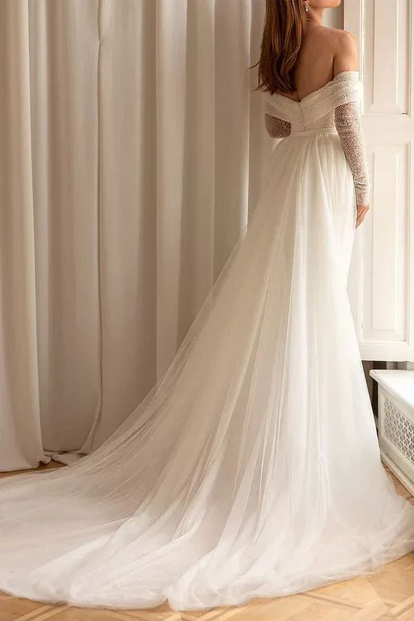 Mermaid Floor-Length Wedding Dress - Yihuiw by Yihuiw
