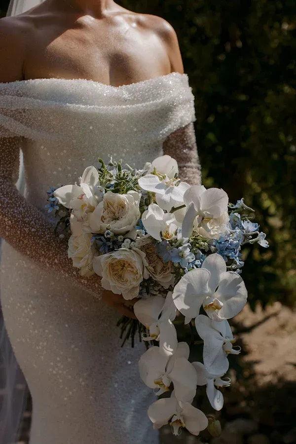 Mermaid Floor-Length Wedding Dress - Yihuiw by Yihuiw