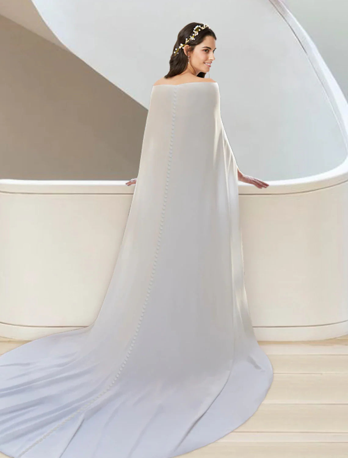 Formal Fall Wedding Dresses Two Piece Sweetheart Strapless Court Train  Fabric Bridal Gowns With Sashes / Ribbons  Summer Wedding Party  Women‘s Clothing