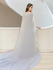 Formal Fall Wedding Dresses Two Piece Sweetheart Strapless Court Train  Fabric Bridal Gowns With Sashes / Ribbons  Summer Wedding Party  Women‘s Clothing