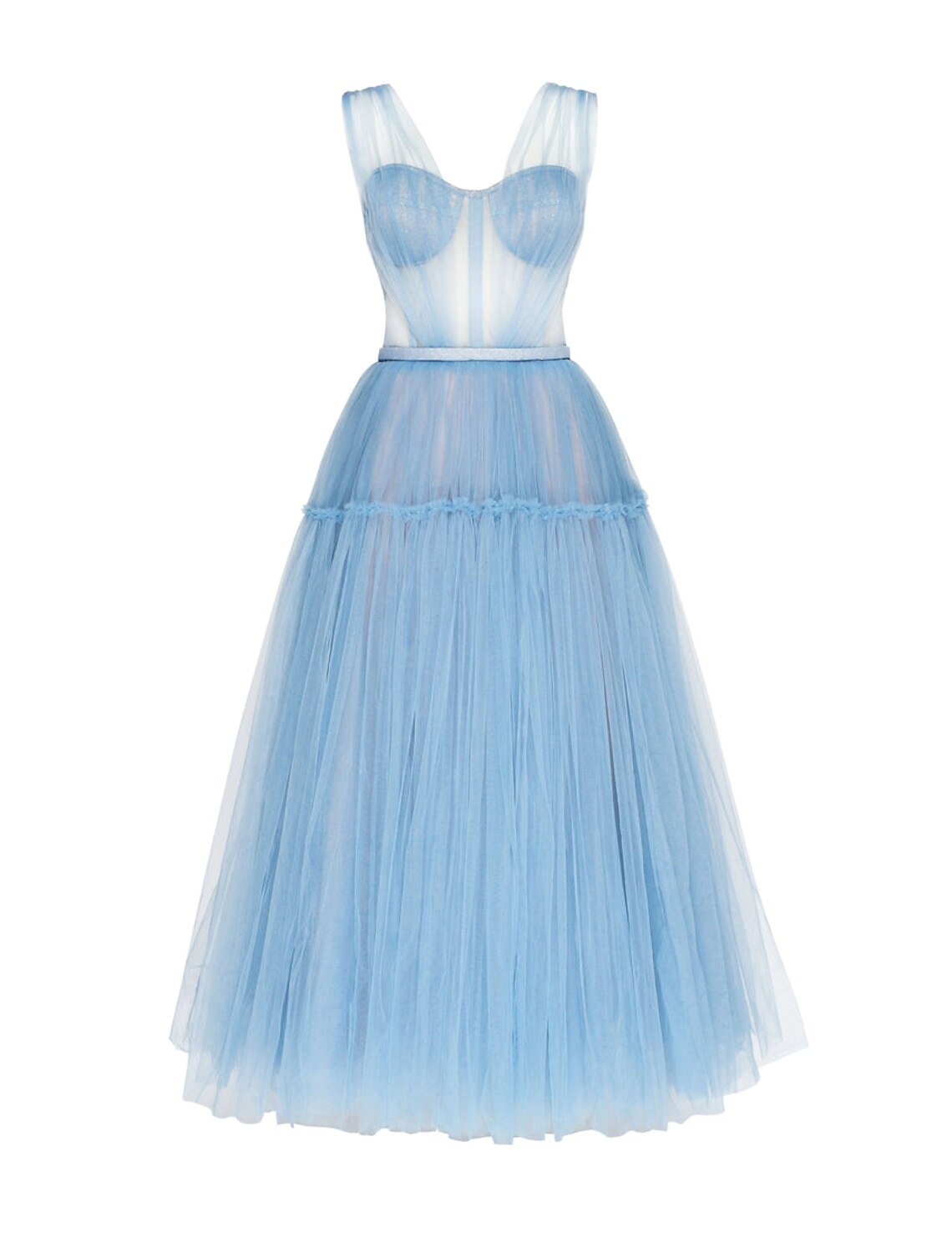 A-Line Prom Dresses Elegant Dress Wedding Guest Prom Ankle Length Short Sleeve Off Shoulder Tulle with Pleats Pure Color by YiHuiw
