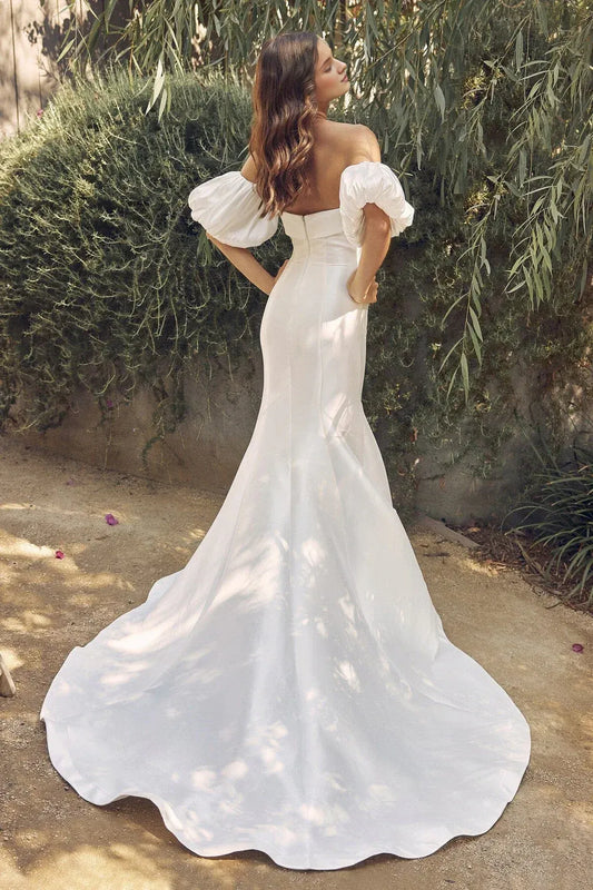 Mermaid Floor-Length Wedding Dress - Yihuiw by Yihuiw