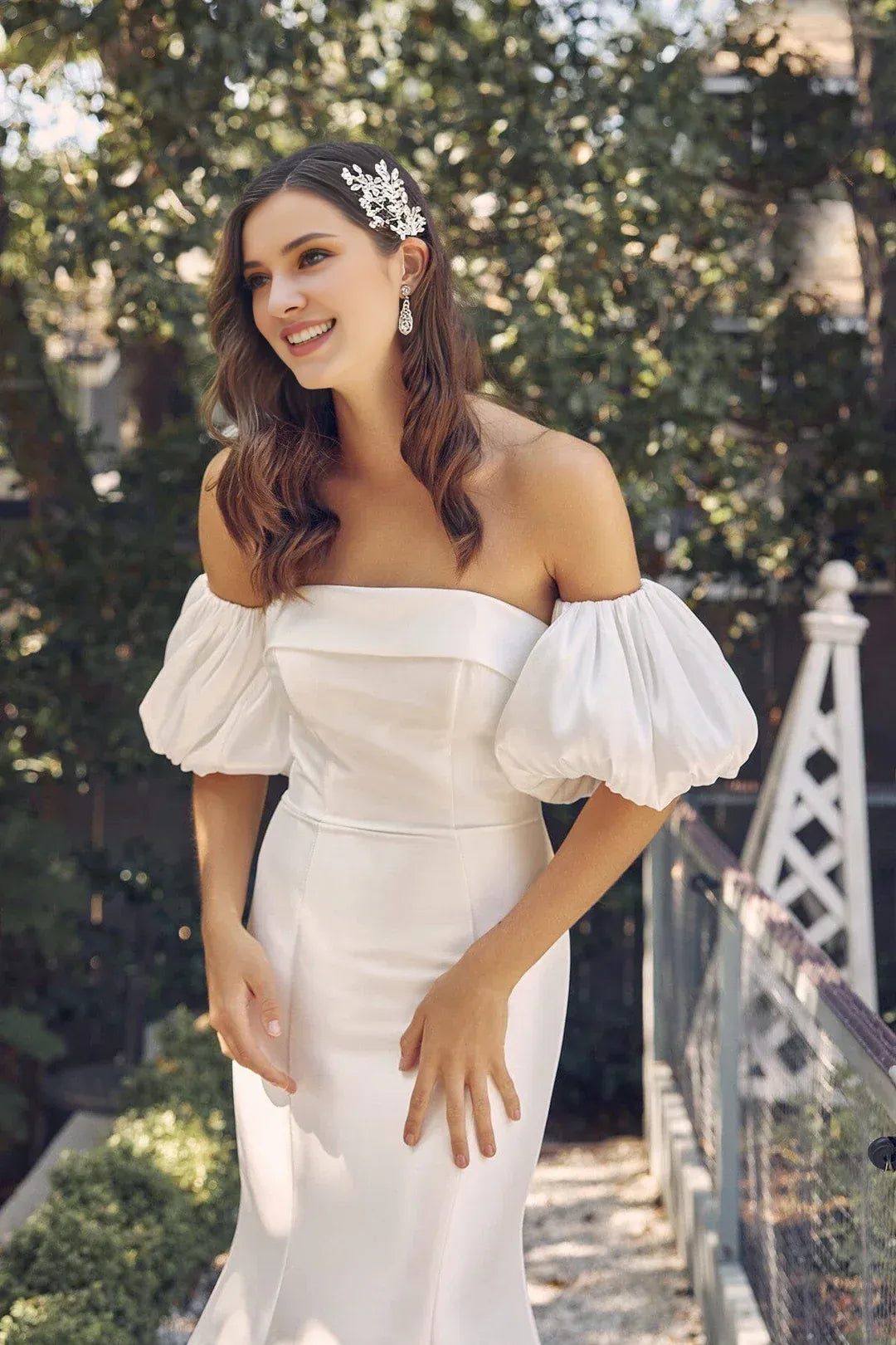 Mermaid Floor-Length Wedding Dress - Yihuiw by Yihuiw