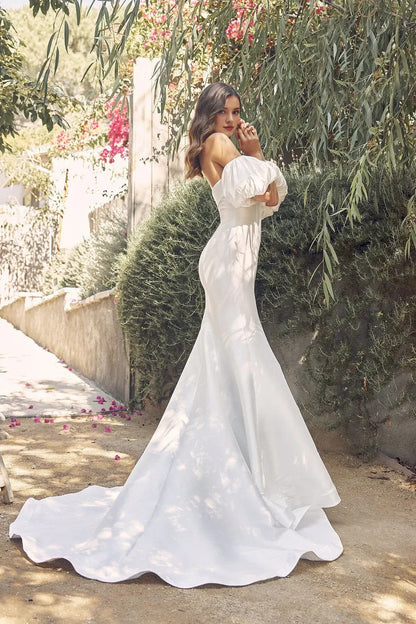 Mermaid Floor-Length Wedding Dress - Yihuiw by Yihuiw