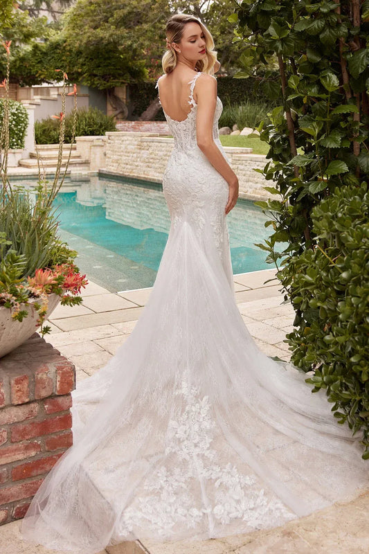 Mermaid Sweetheart Floor-Length Wedding Dress - Yihuiw by Yihuiw
