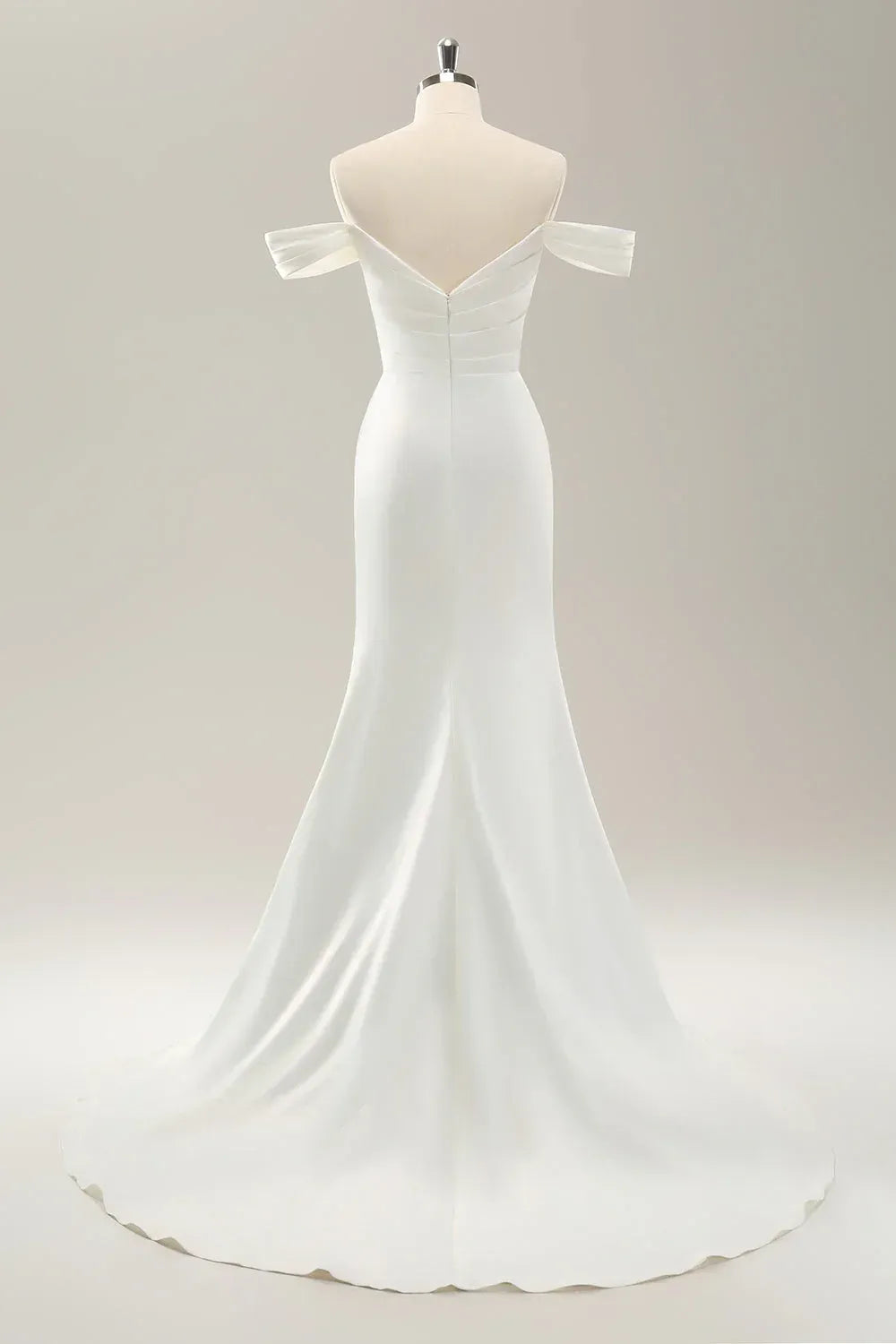Mermaid Floor-Length Wedding Dress - Yihuiw by Yihuiw