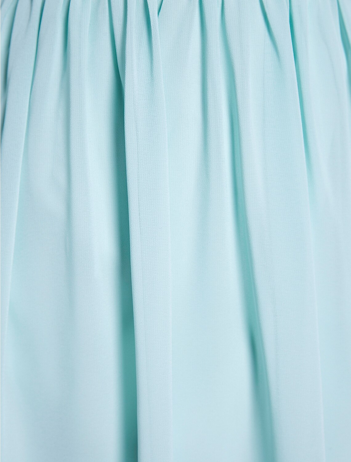A-Line Bridesmaid Dress Scoop Neck Sleeveless Knee Length Chiffon with Ruched / Draping by YiHuiw