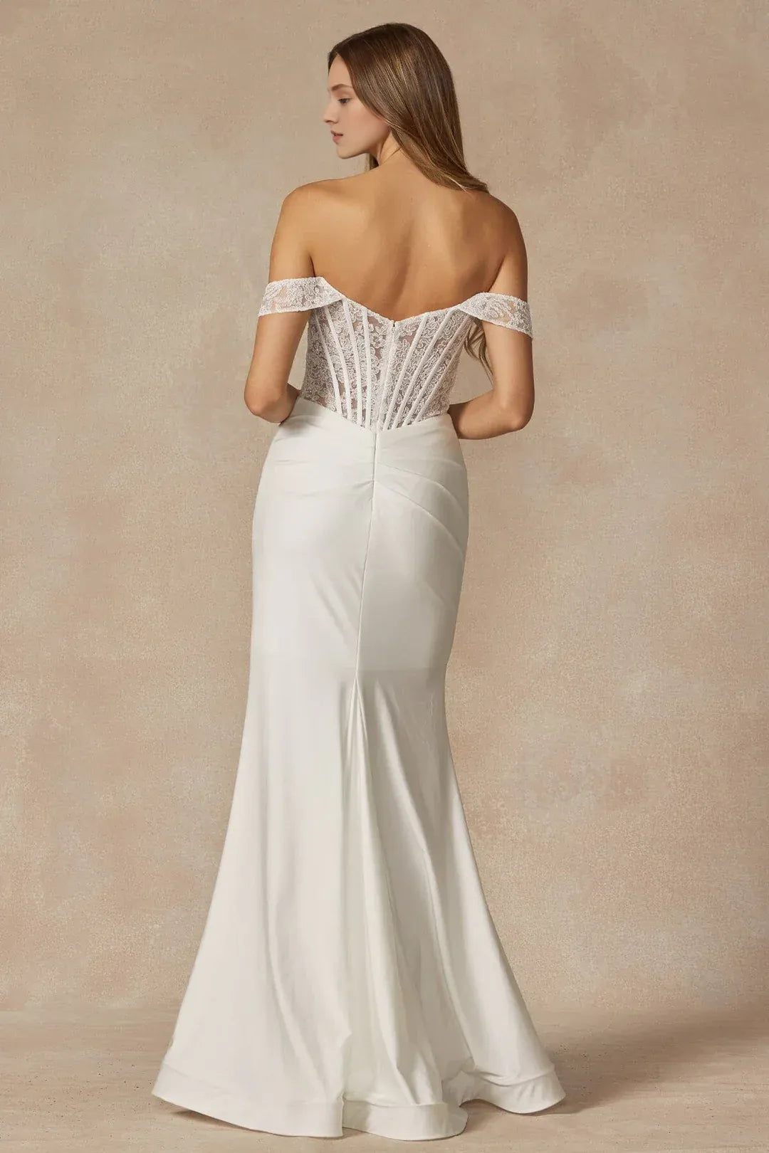 Mermaid Floor-Length Wedding Dress - Yihuiw by Yihuiw