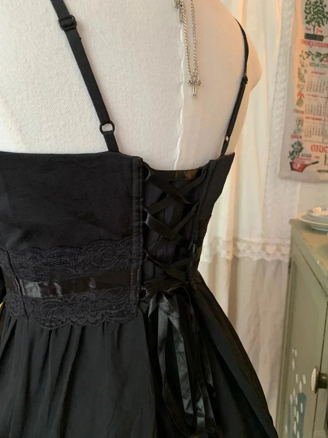 sweet cute short chiffon exquisite lace bow tie homecoming dress simple gentle atmospheric and unique desi Bring summer colors to enhance whiteness by YiHuiw