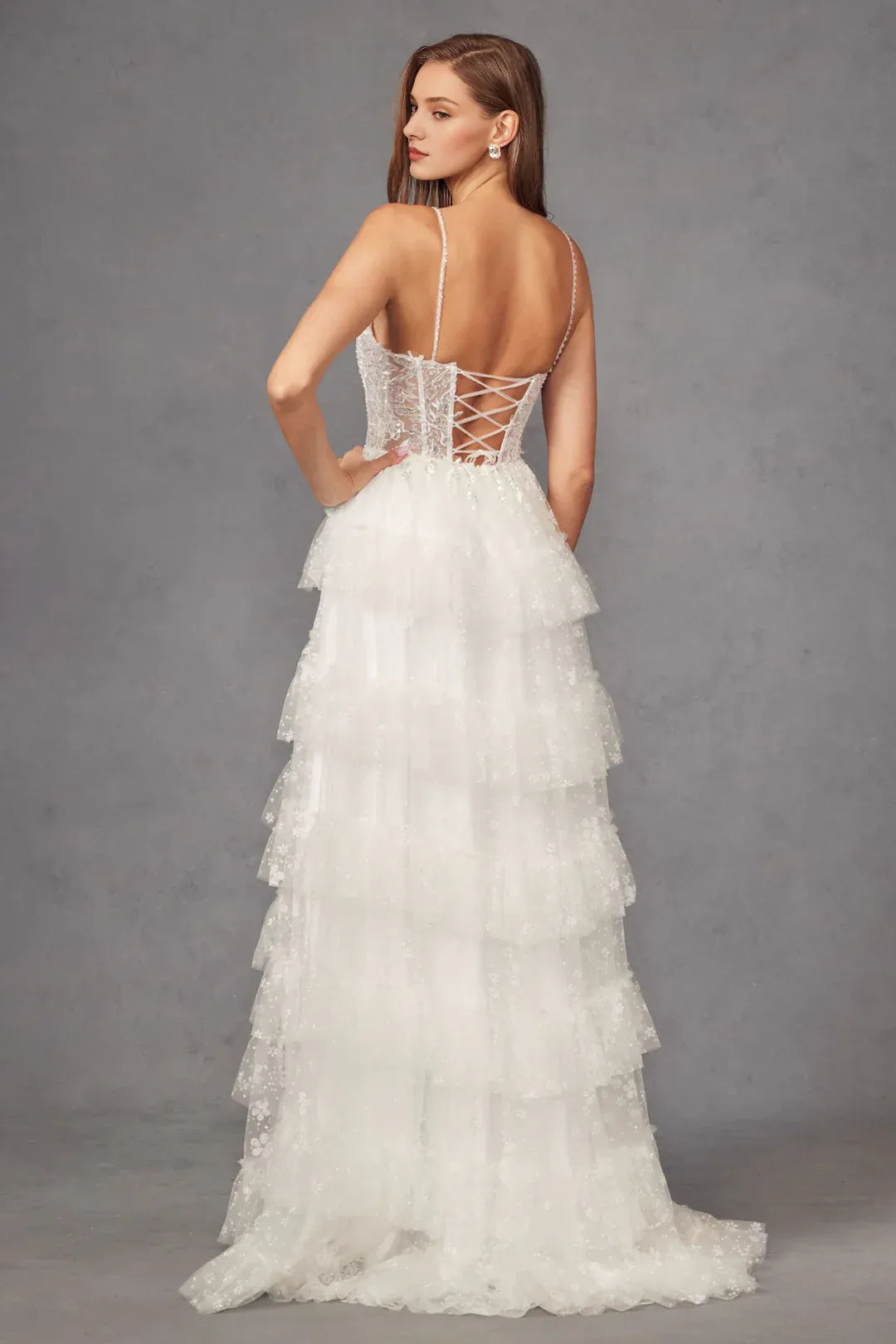 A-Line Sweetheart Floor-Length Wedding Dress - Yihuiw by Yihuiw